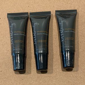 Ulta Mattifying Face Primer, Controls Shine, Blurs Pores, 3 Travel Size